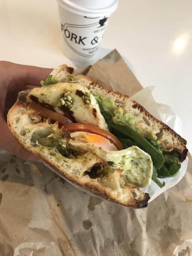 Sandwich from Fork and Grind